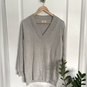 Aritzia Wilfred V-Neck Oversized Sweater XXS